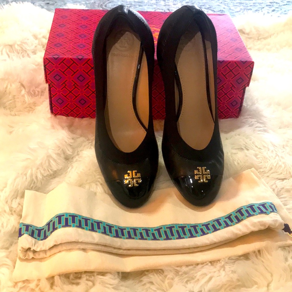 Tory Burch Jolie 65 MM wedge ,size 8.5